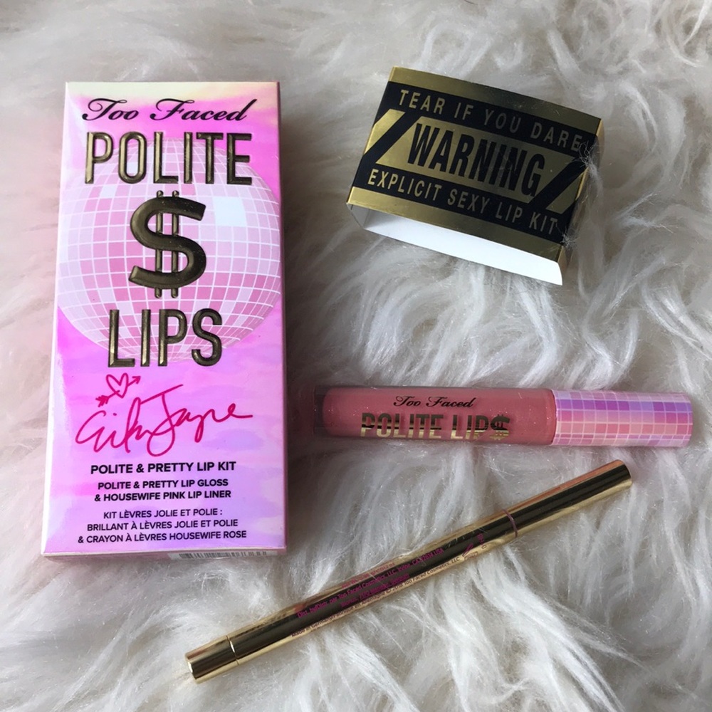 Too Faced Polite & Pretty Lip Kit